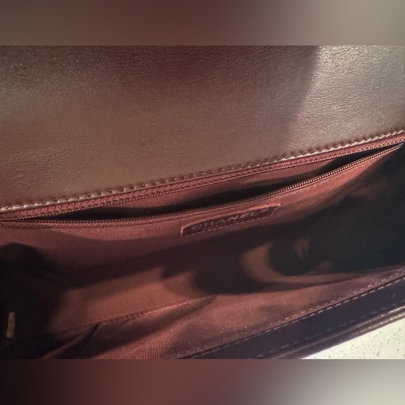 Chanel Chevron Boy Bag brown - Picture 11 of 14